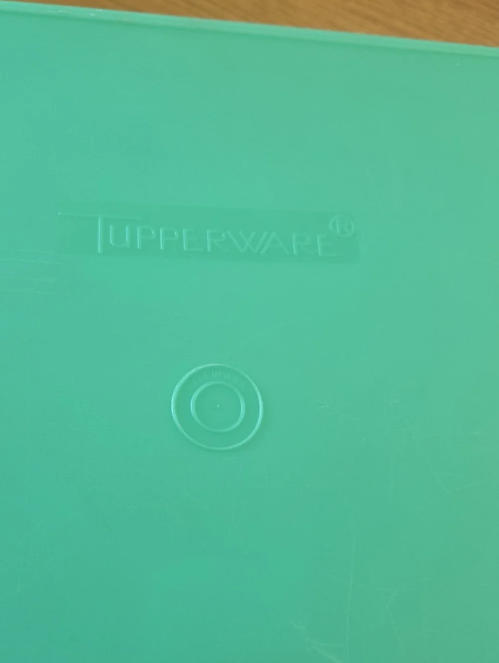 Tupperware durable plastic